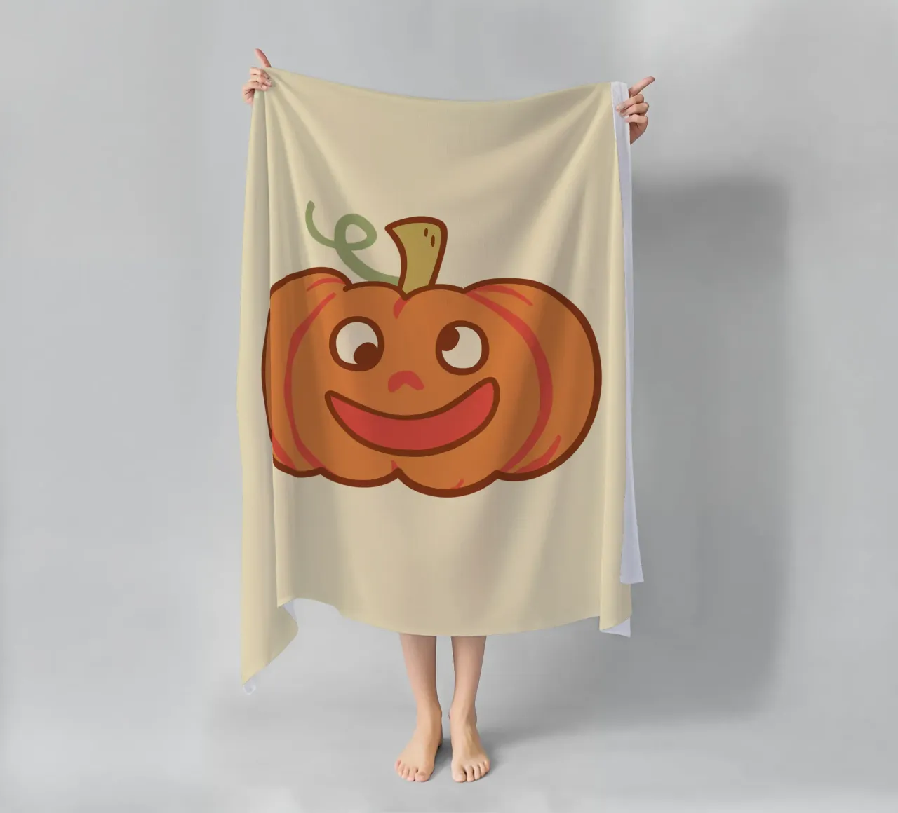 Felice zucca di Derpy telo mare da klossisch