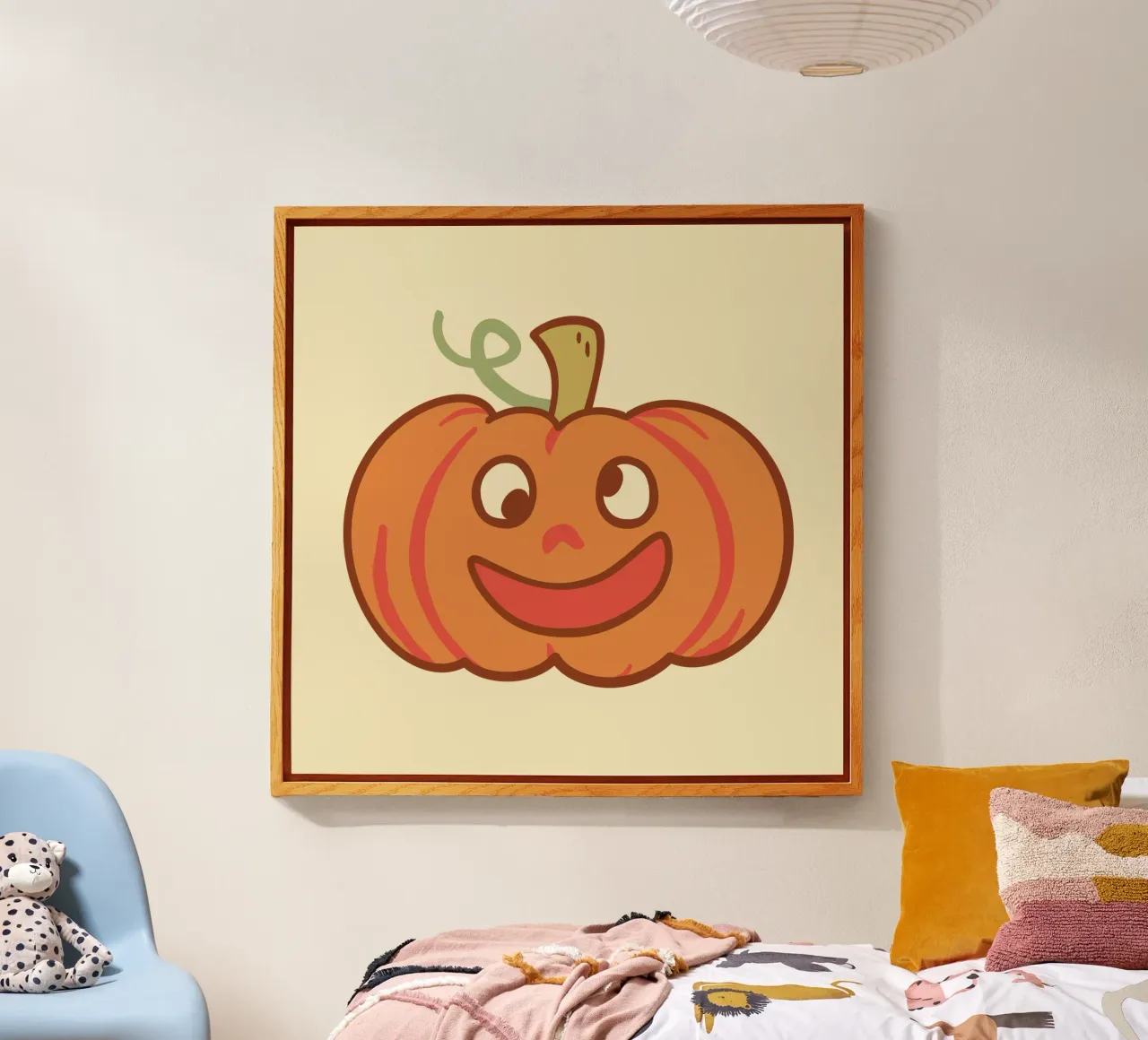 Felice zucca di Derpy plexiglass da klossisch