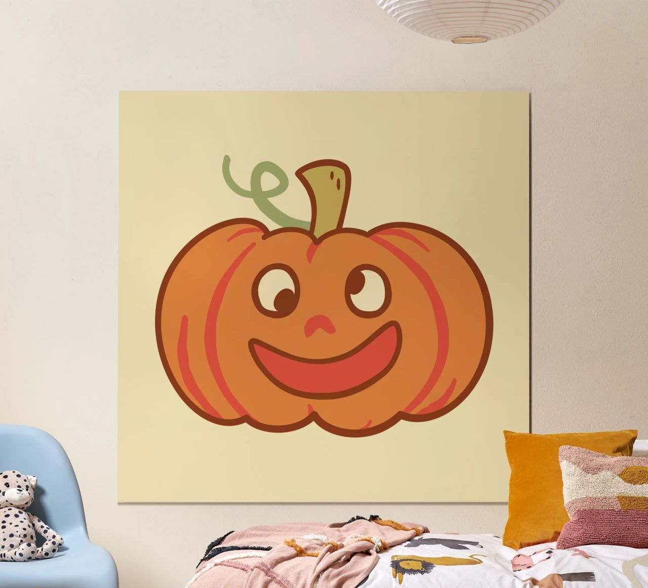Felice zucca di Derpy carta hahnemühle da klossisch