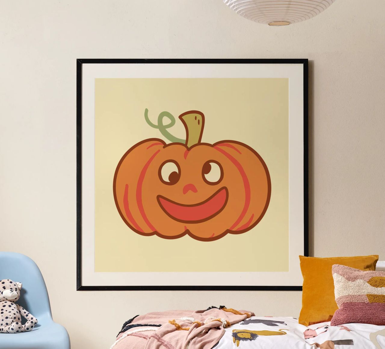 Felice zucca di Derpy carta hahnemühle da klossisch
