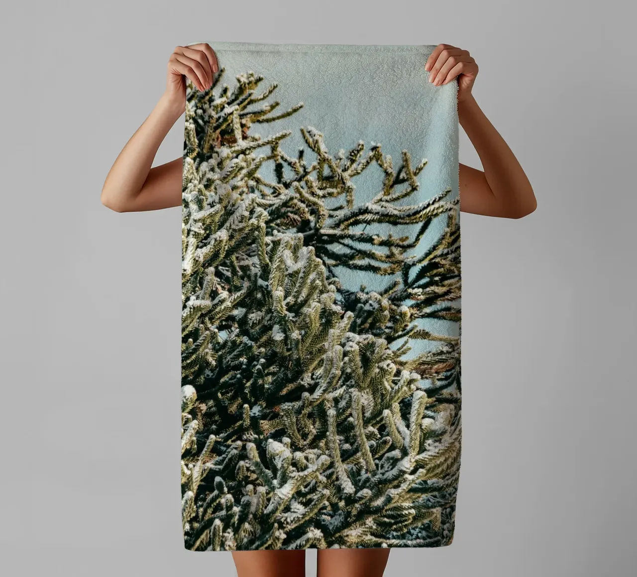 branch leaf asciugamano da bagno da feny