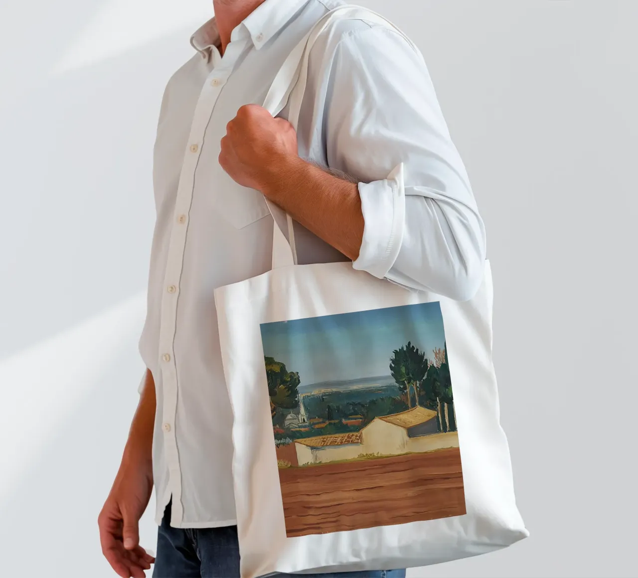 Aste di capsule borsa in juta da Peteriespinoza Studio