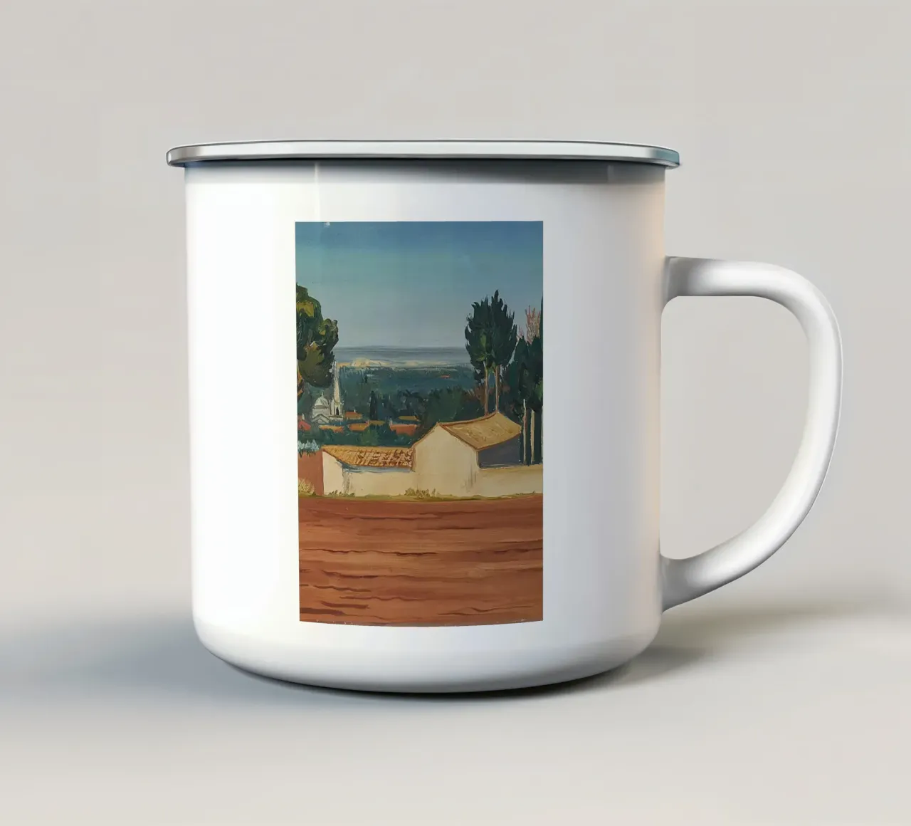 Aste di capsule tazza in smalto da Peteriespinoza Studio
