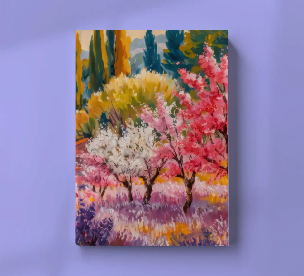 Spring Blossom Bridge notebook by Angkasa Mist