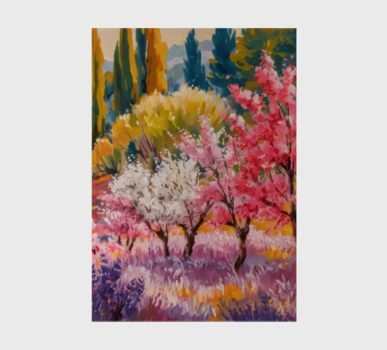 Spring Blossom Bridge notebook by Angkasa Mist