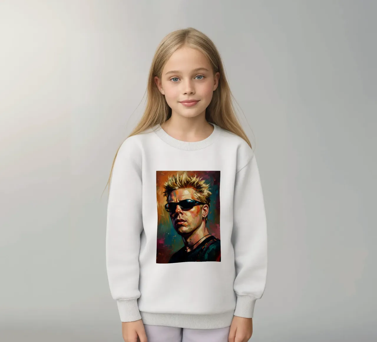 Dexter Holland The Offspring felpa bambino da Lembayung art