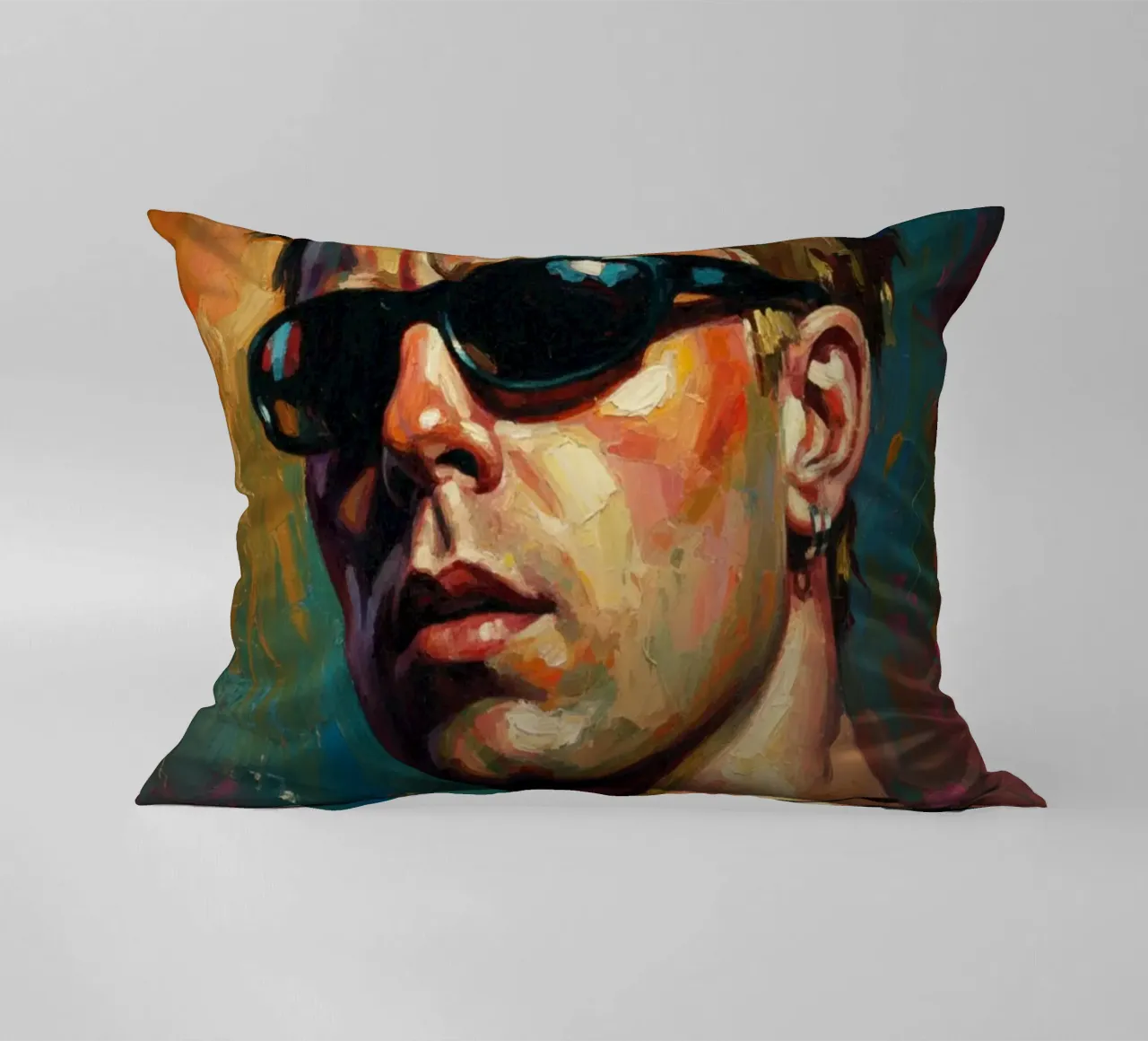Dexter Holland The Offspring cuscino da Lembayung art