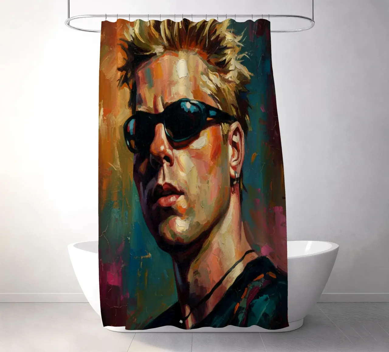 Dexter Holland The Offspring tenda da doccia da Lembayung art