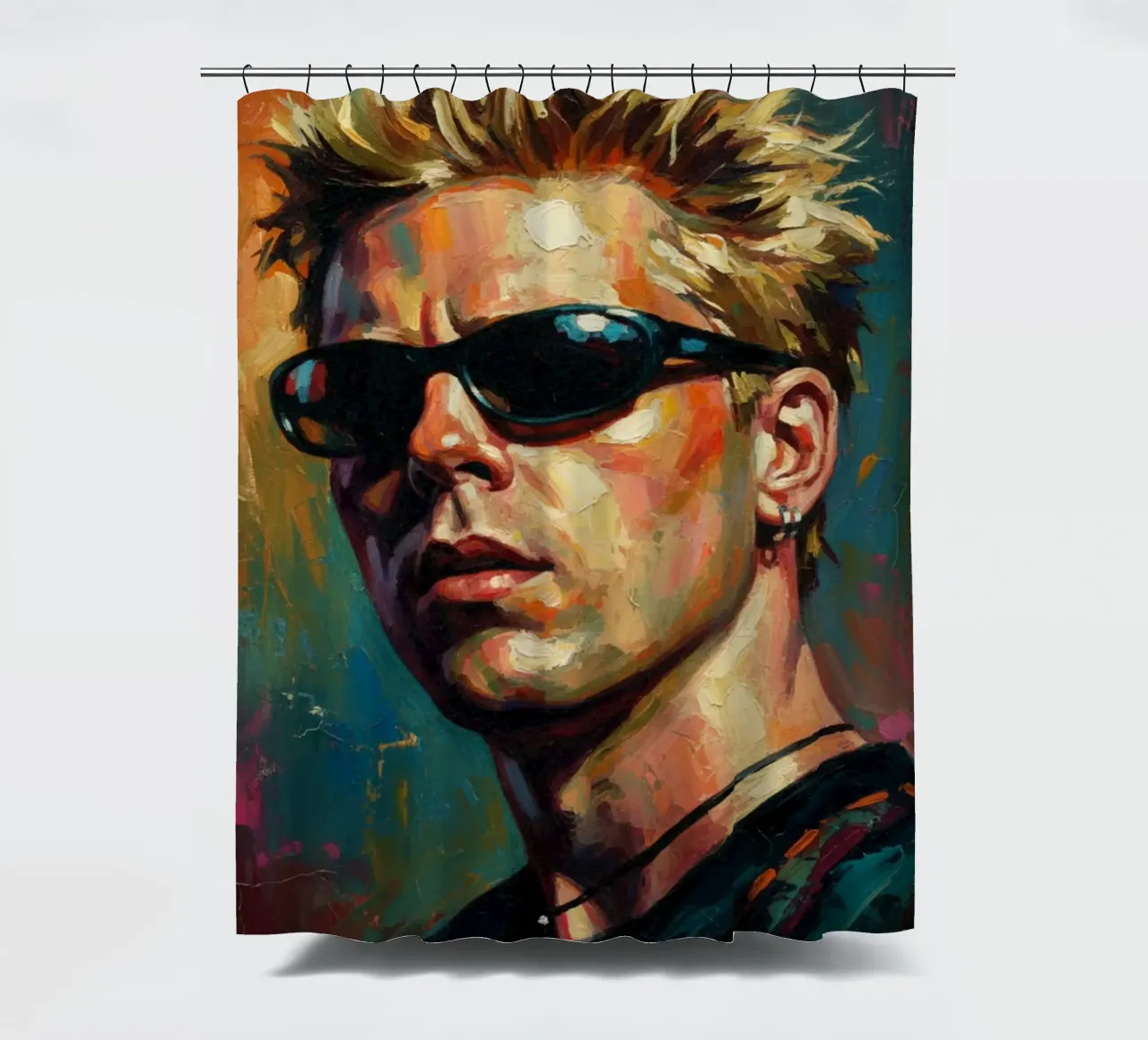 Dexter Holland The Offspring tenda da doccia da Lembayung art