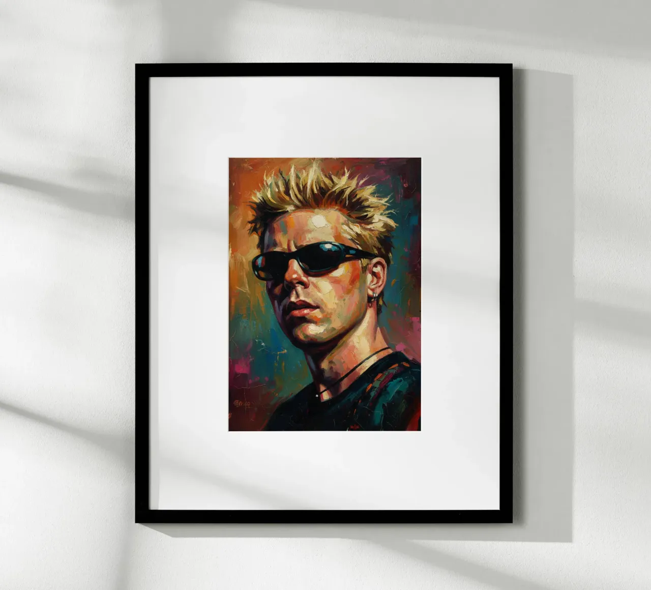 Dexter Holland The Offspring carta hahnemühle da Lembayung art