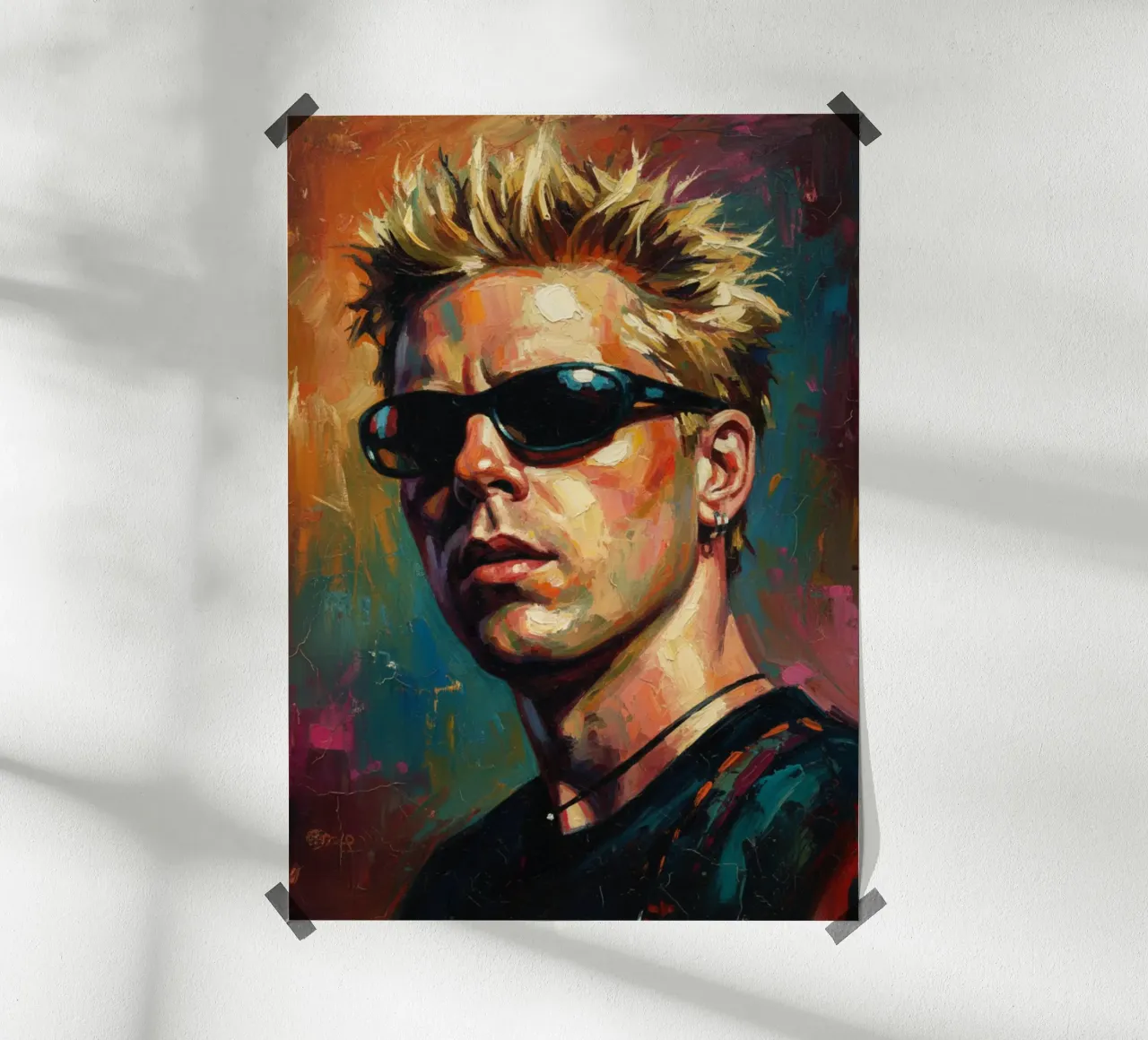 Dexter Holland The Offspring carta hahnemühle da Lembayung art