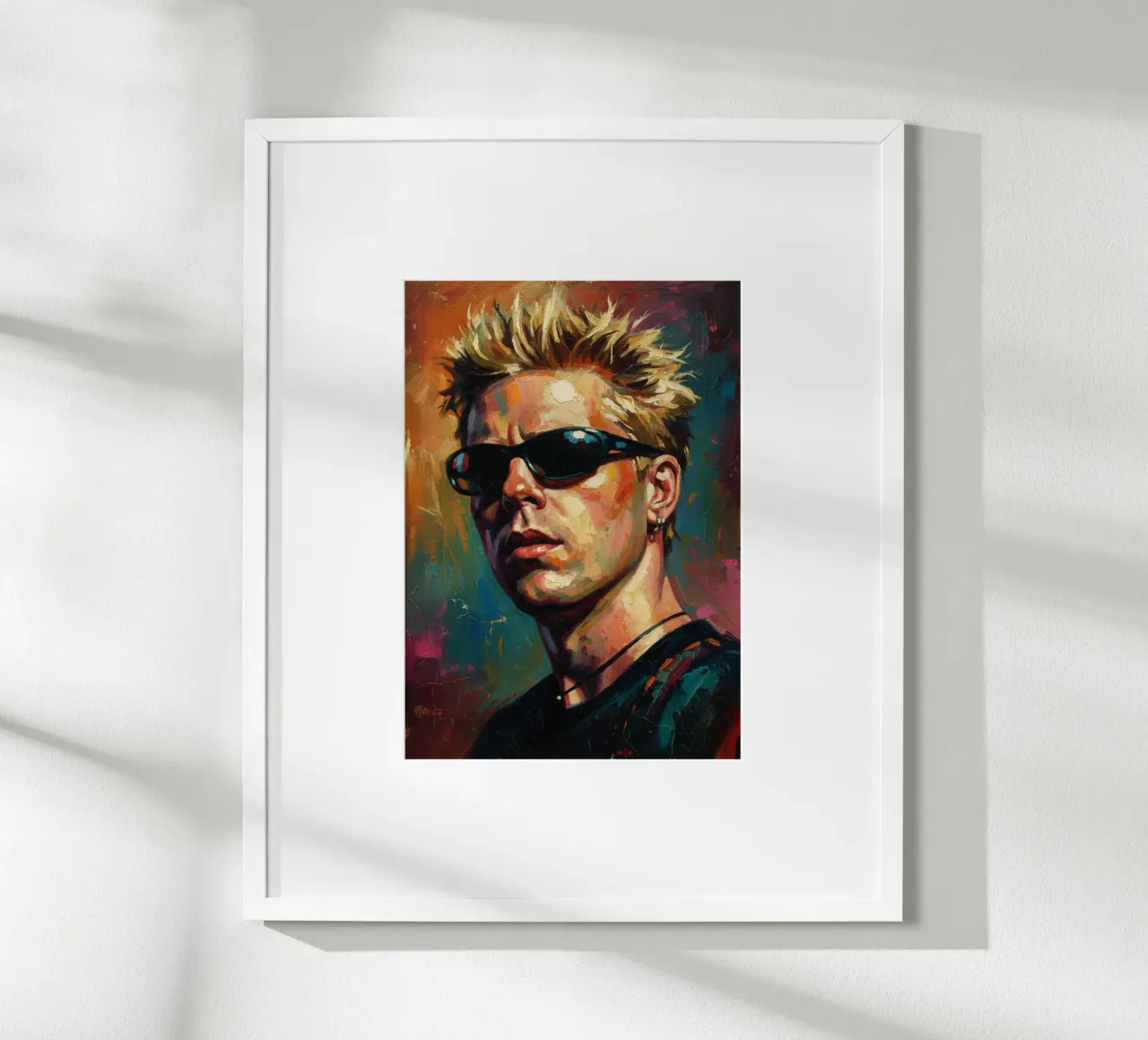 Dexter Holland The Offspring carta hahnemühle da Lembayung art