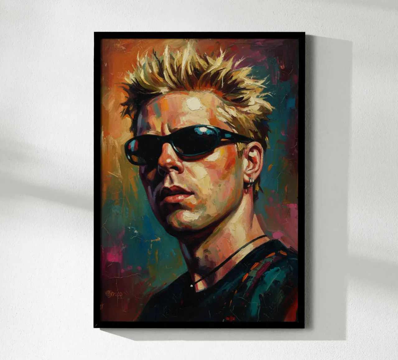 Dexter Holland The Offspring carta hahnemühle da Lembayung art