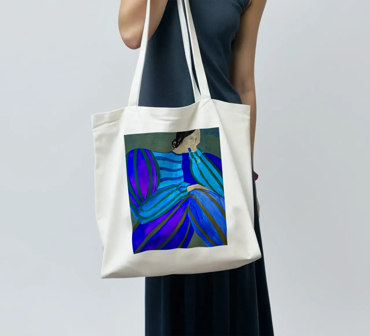 Sofia Lind 13 borsa in juta da Jeff Pinson
