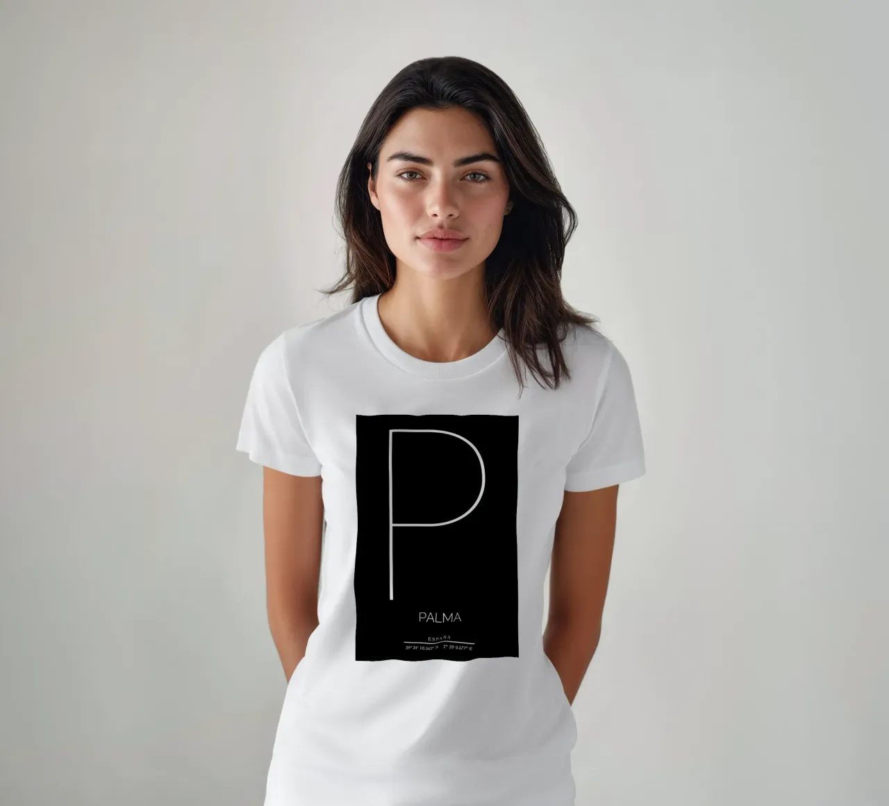 PALMA - nero t-shirt da CityLights