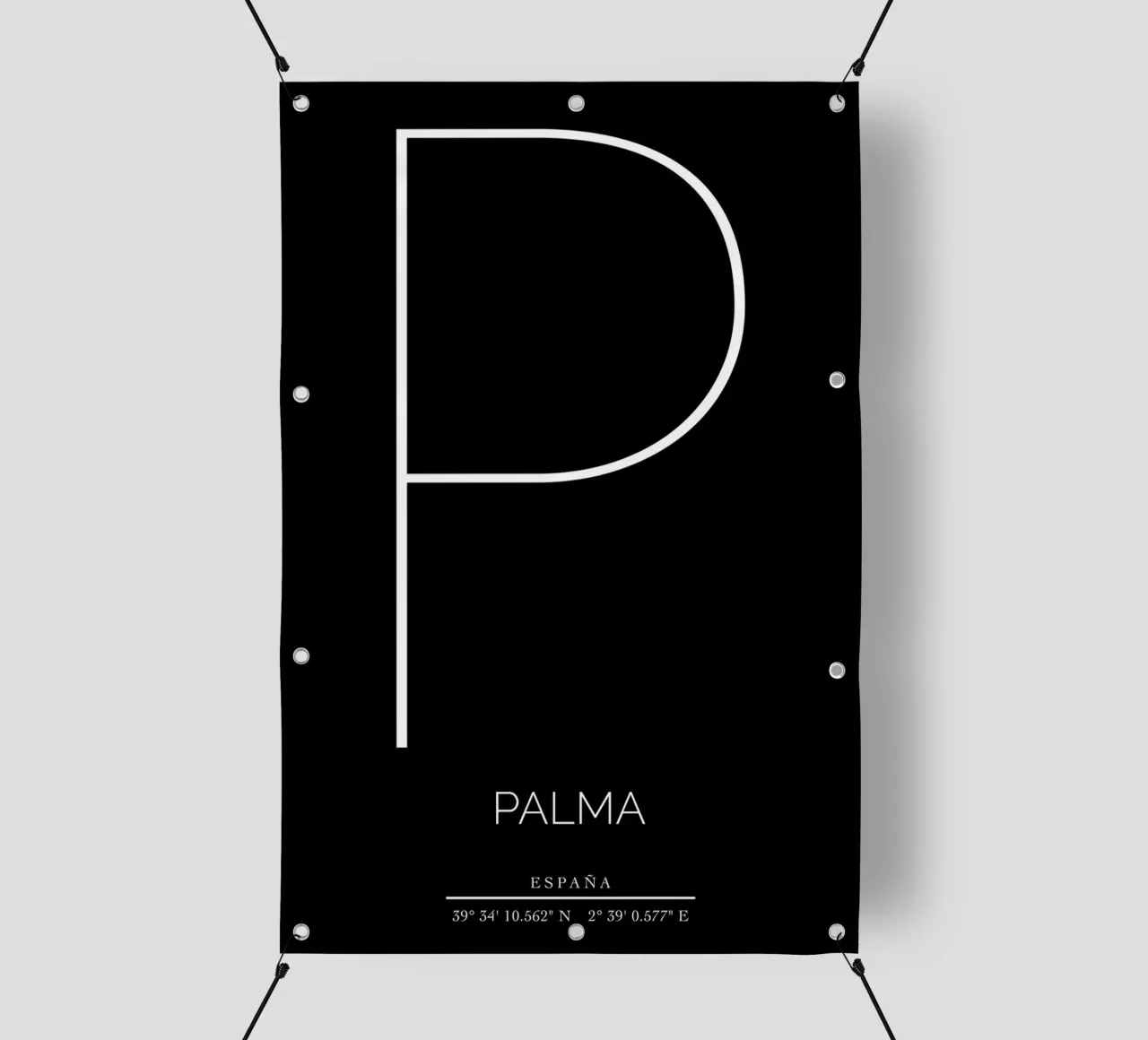 PALMA - nero telo in pvc da CityLights