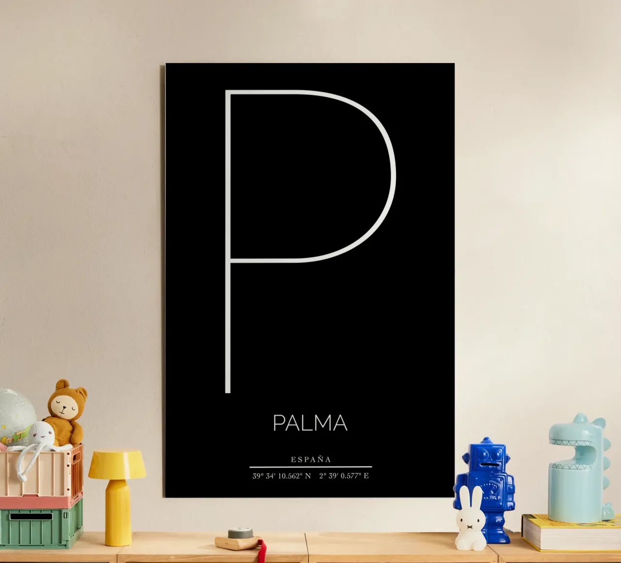 PALMA - nero alluminio dibond da CityLights