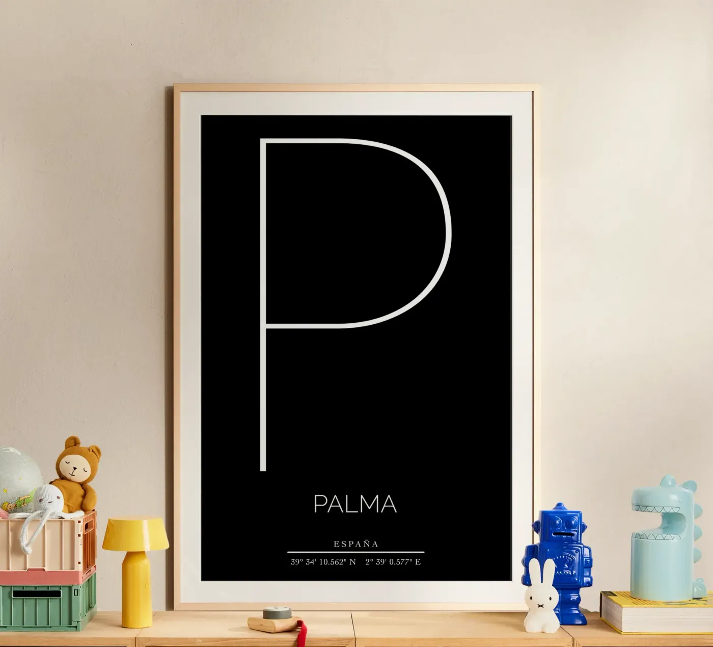 PALMA - nero poster da CityLights