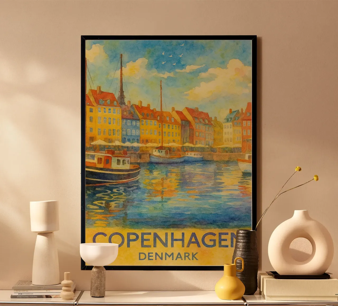copenaghen danimarca pittura acquerello carta hahnemühle da lilly