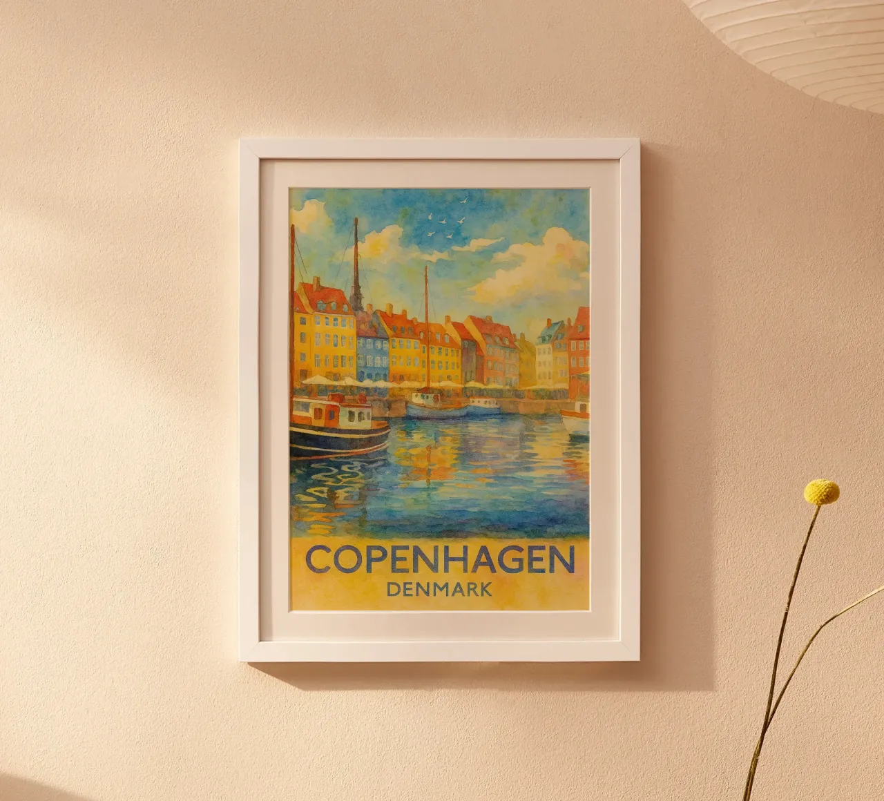 copenaghen danimarca pittura acquerello carta hahnemühle da lilly