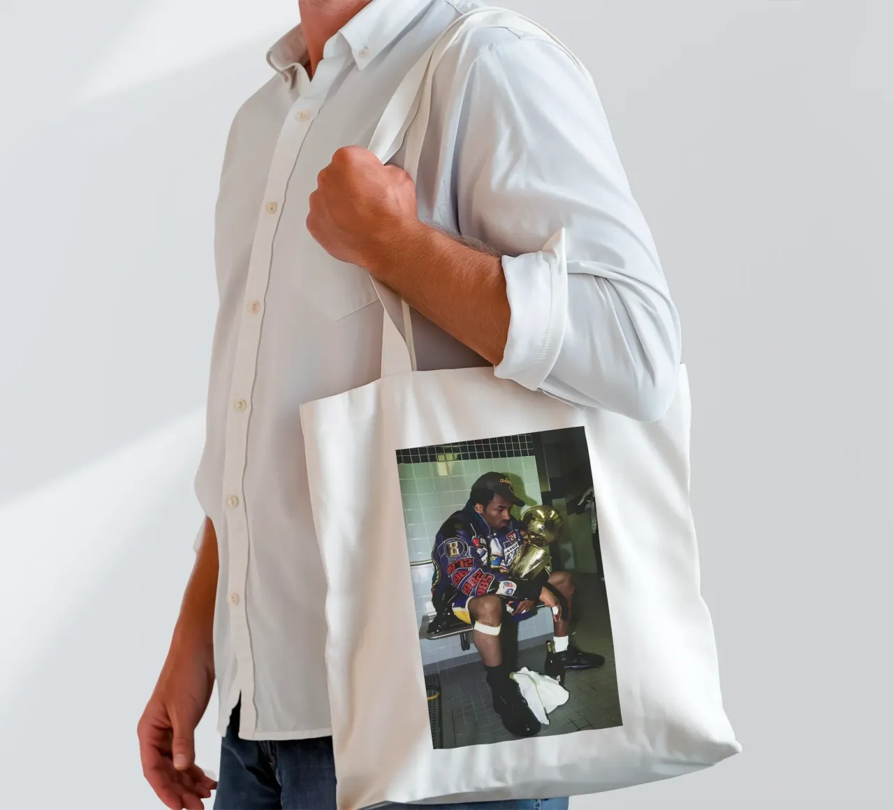 L'ultimo campione di Kobe borsa in juta da SPECIAL SHOP GENTHO UK