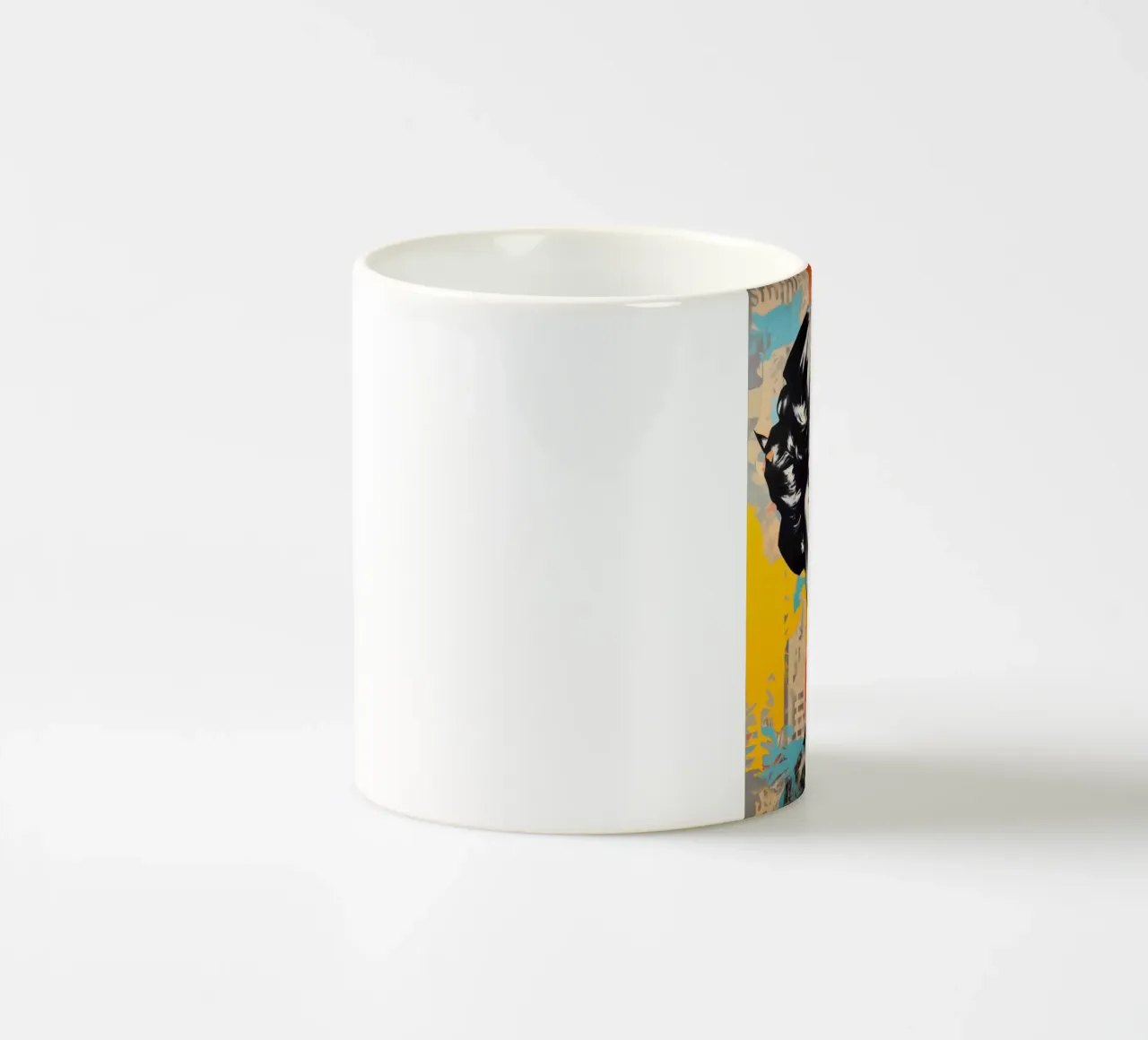 Romy Schneider come icona della pop art tazza in ceramica da Autofocus