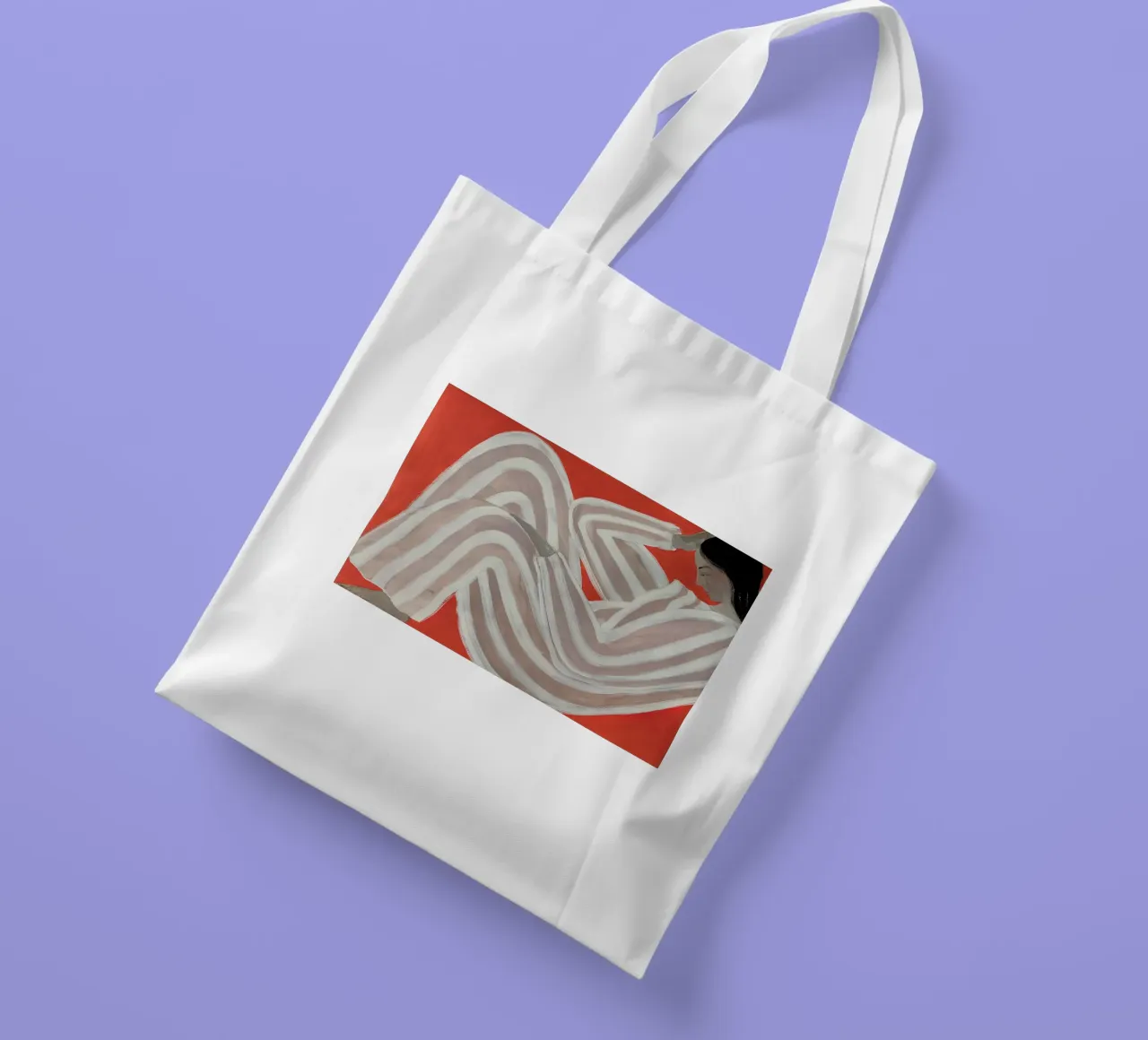 Sofia Lind 18 borsa in juta da Jeff Pinson