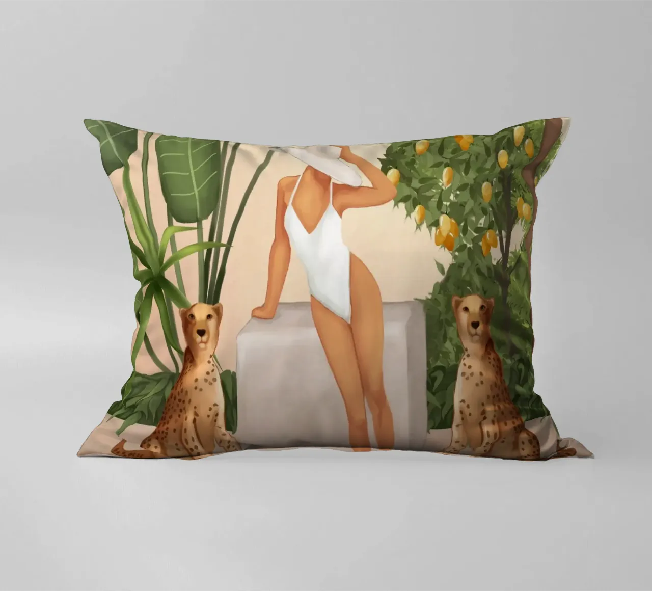 Summer in the Wild cuscino da cityart
