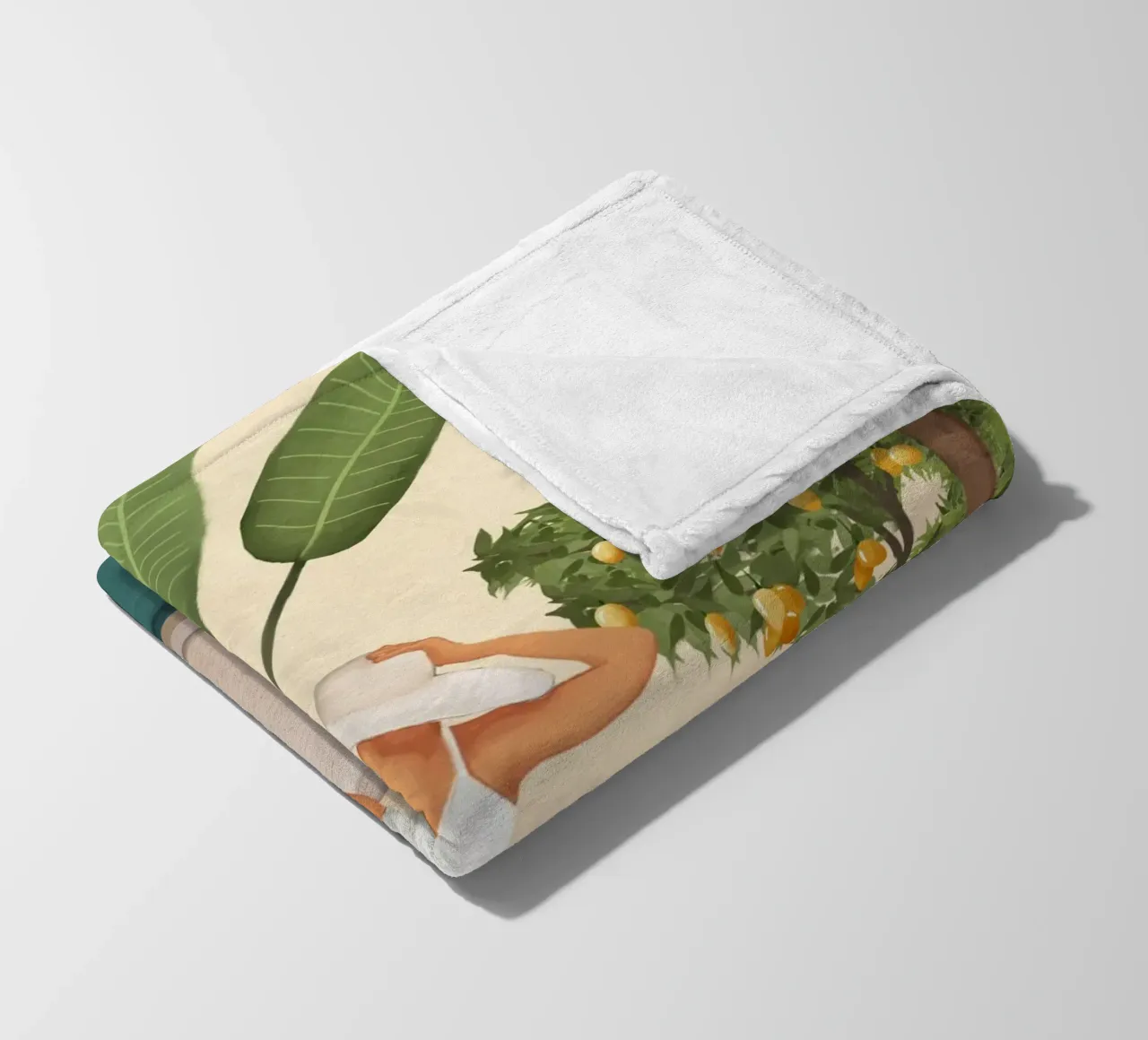 Summer in the Wild coperta in pile da cityart