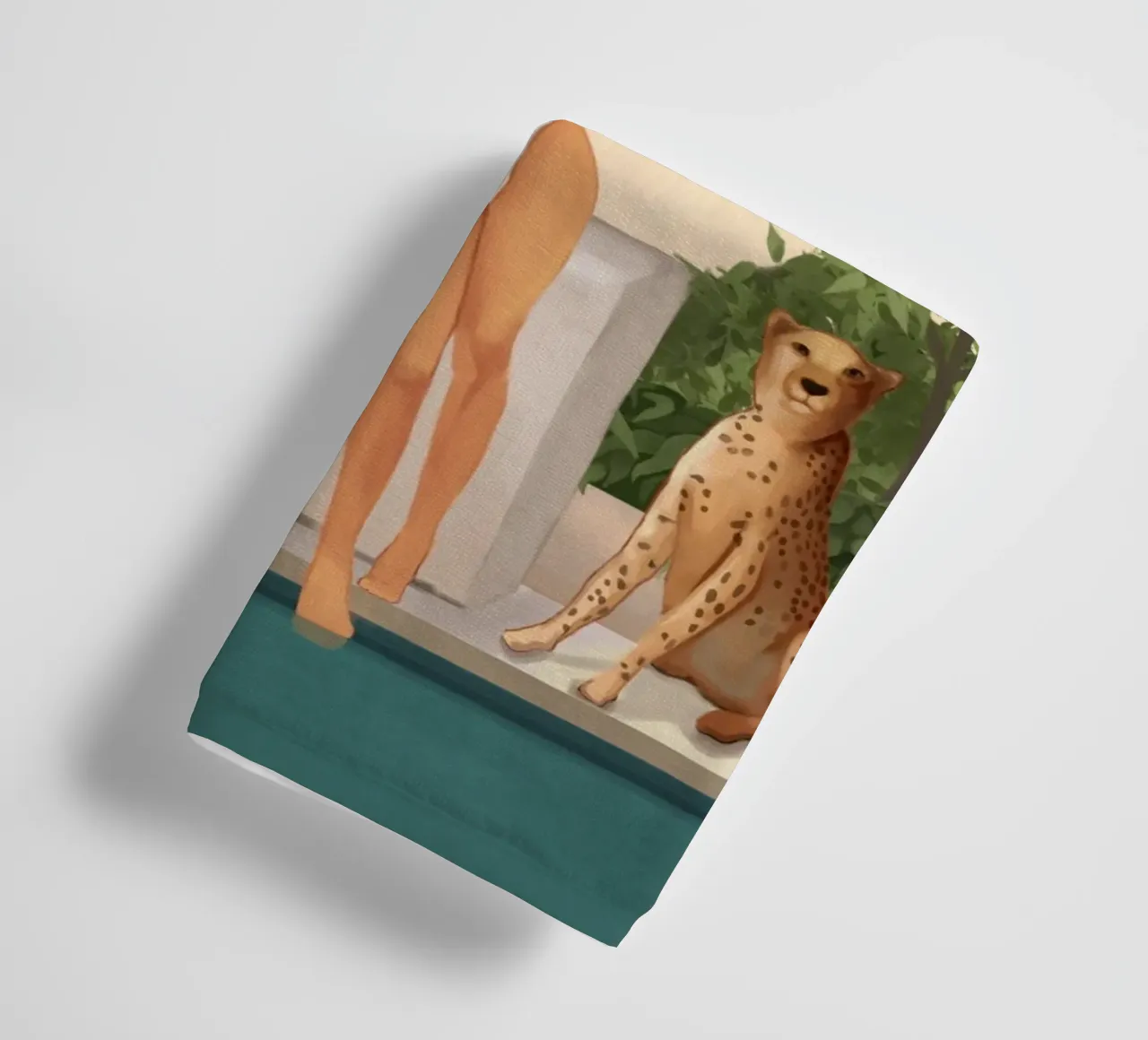 Summer in the Wild asciugamano da bagno da cityart