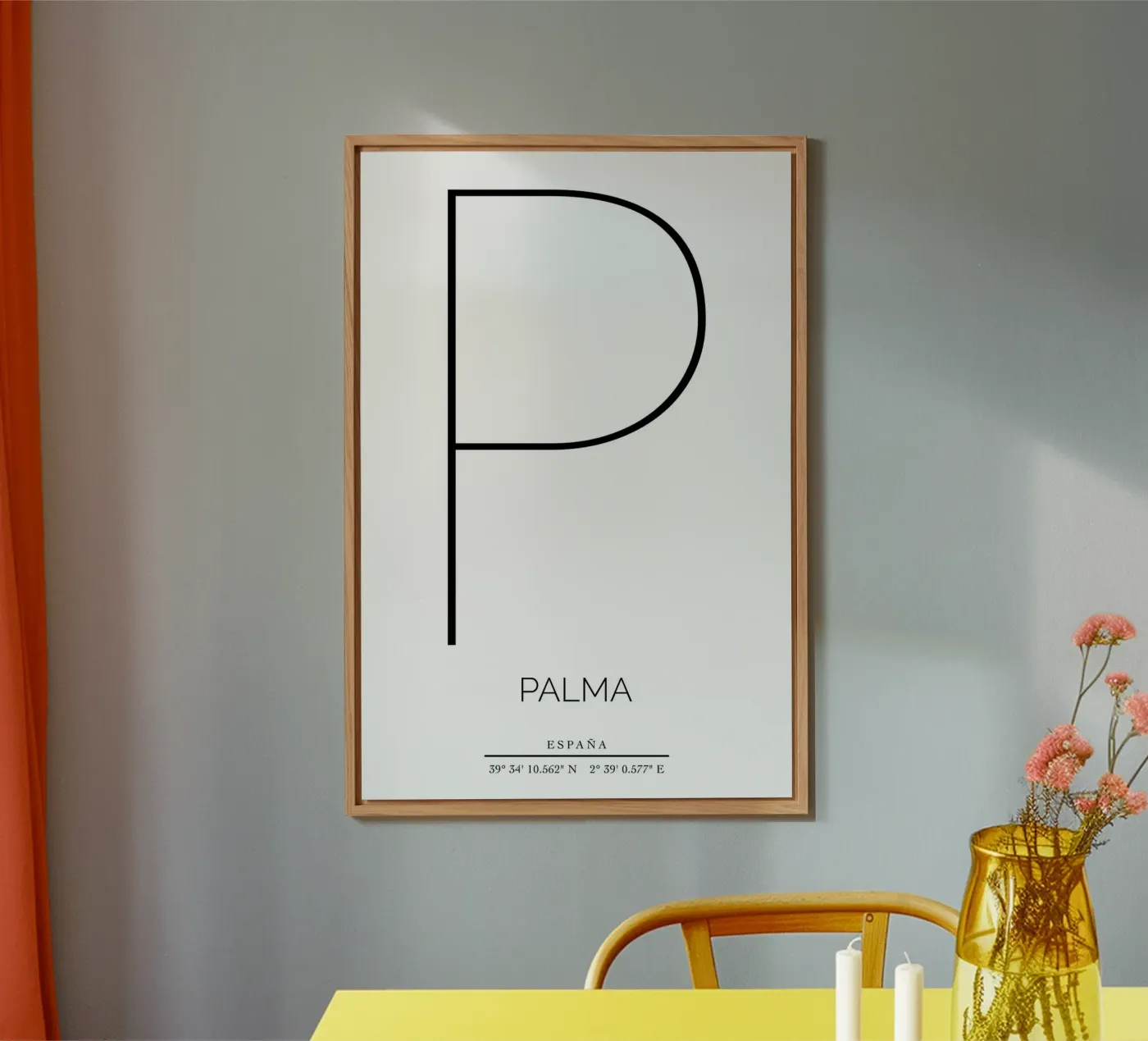 PALMA - blanco pannello forex da CityLights