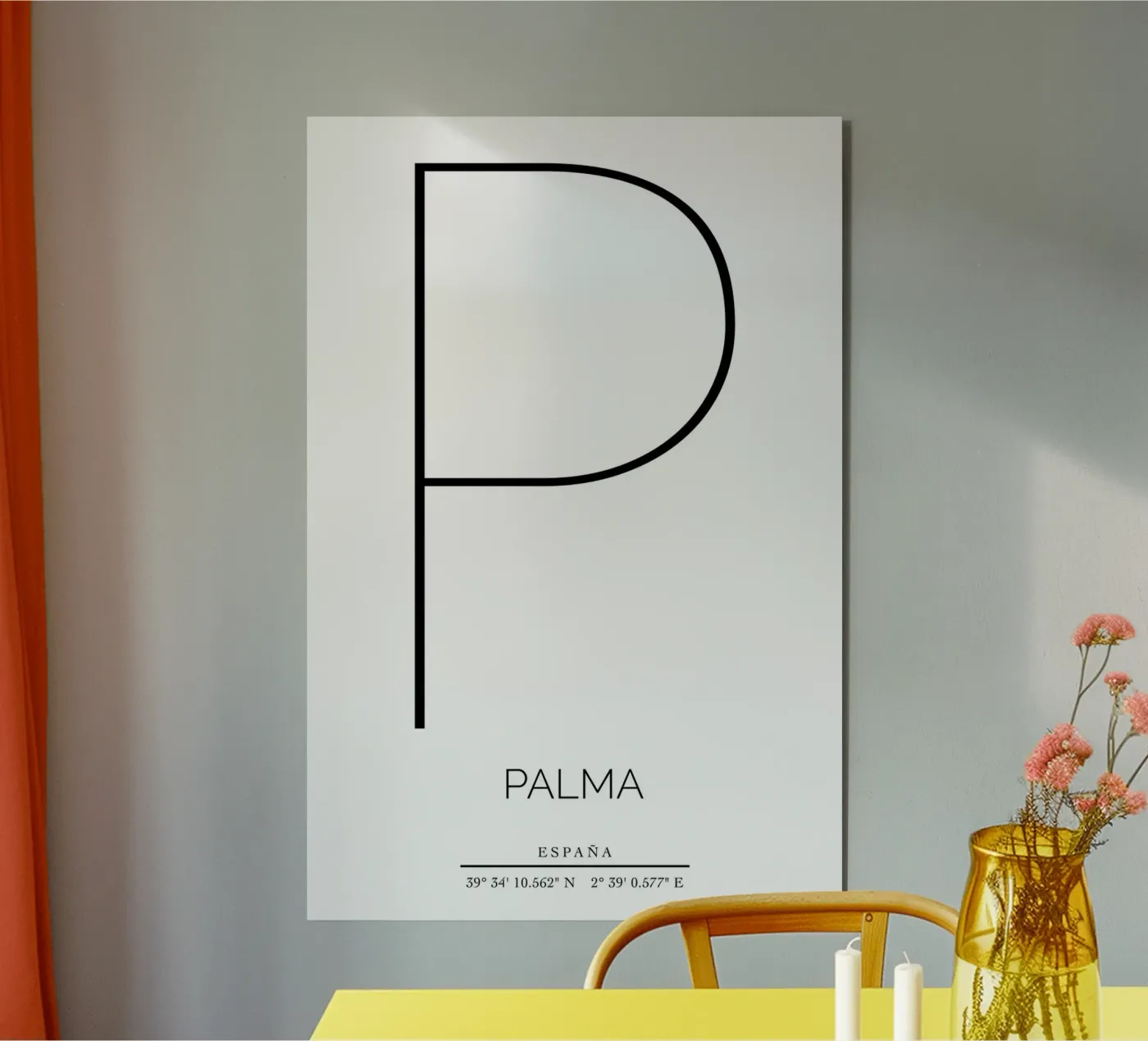 PALMA - blanco pannello forex da CityLights