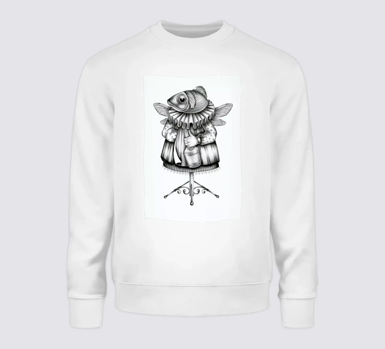 Fish felpa da Maria Vdovichenko