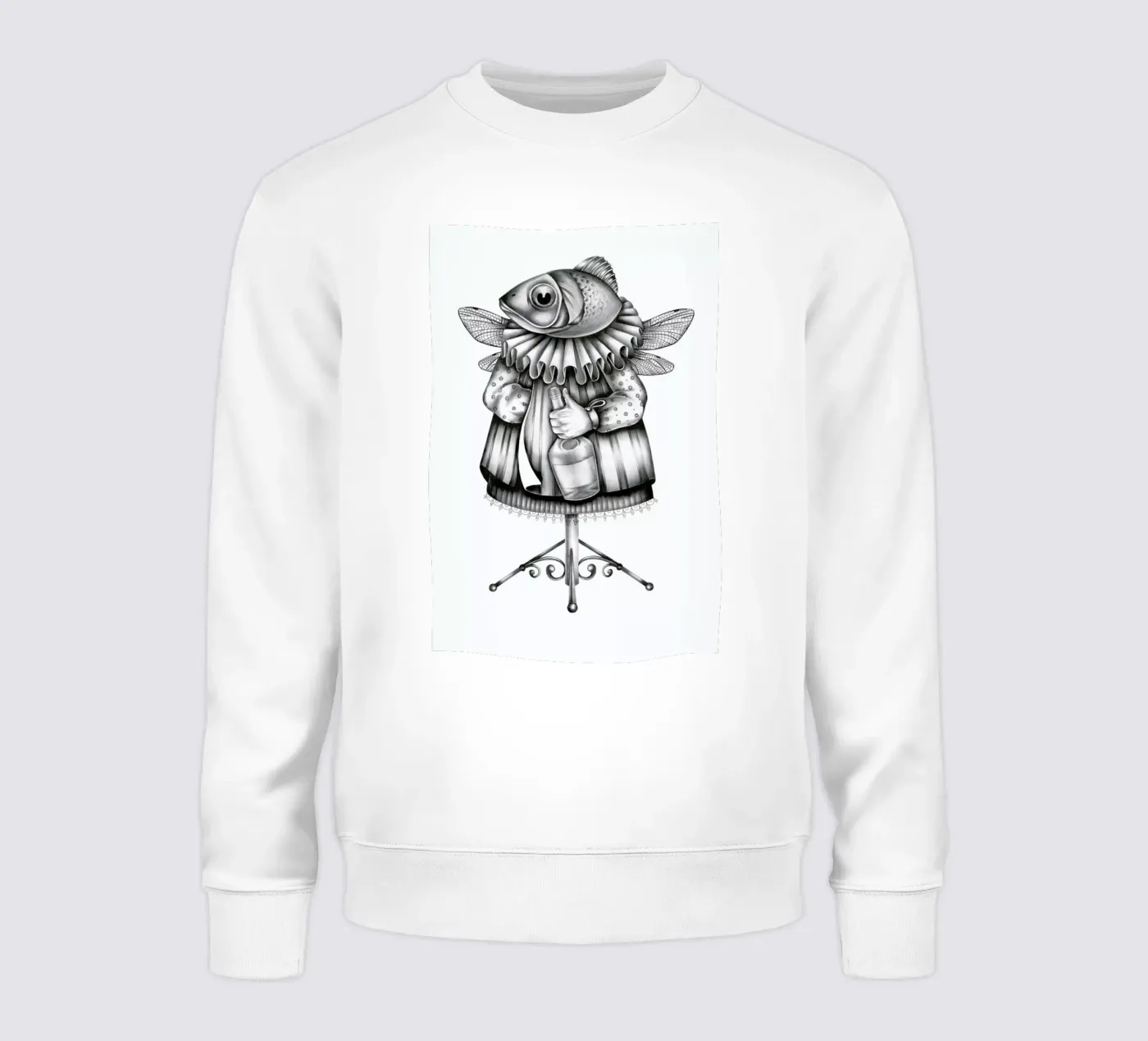 Fish felpa da Maria Vdovichenko