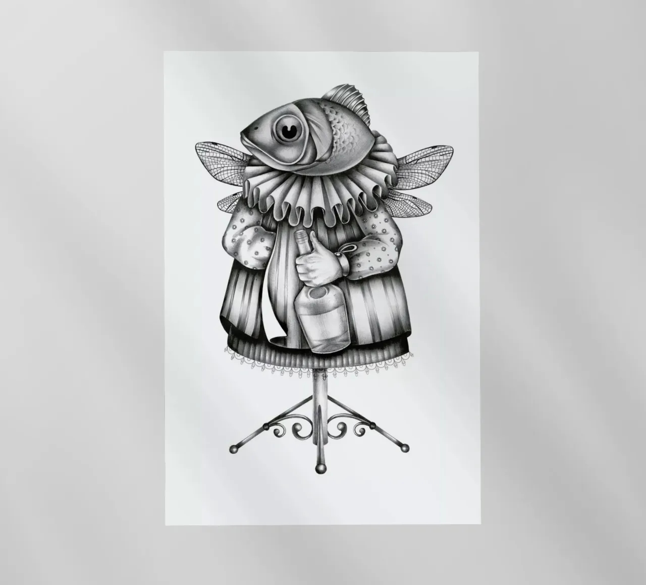 Fish pellicola backlit da Maria Vdovichenko