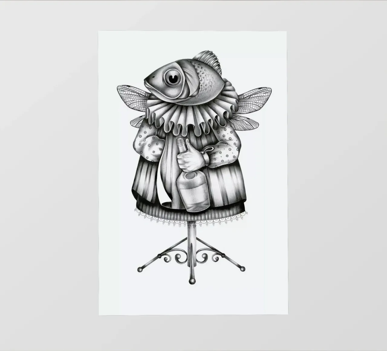 Fish pellicola backlit da Maria Vdovichenko