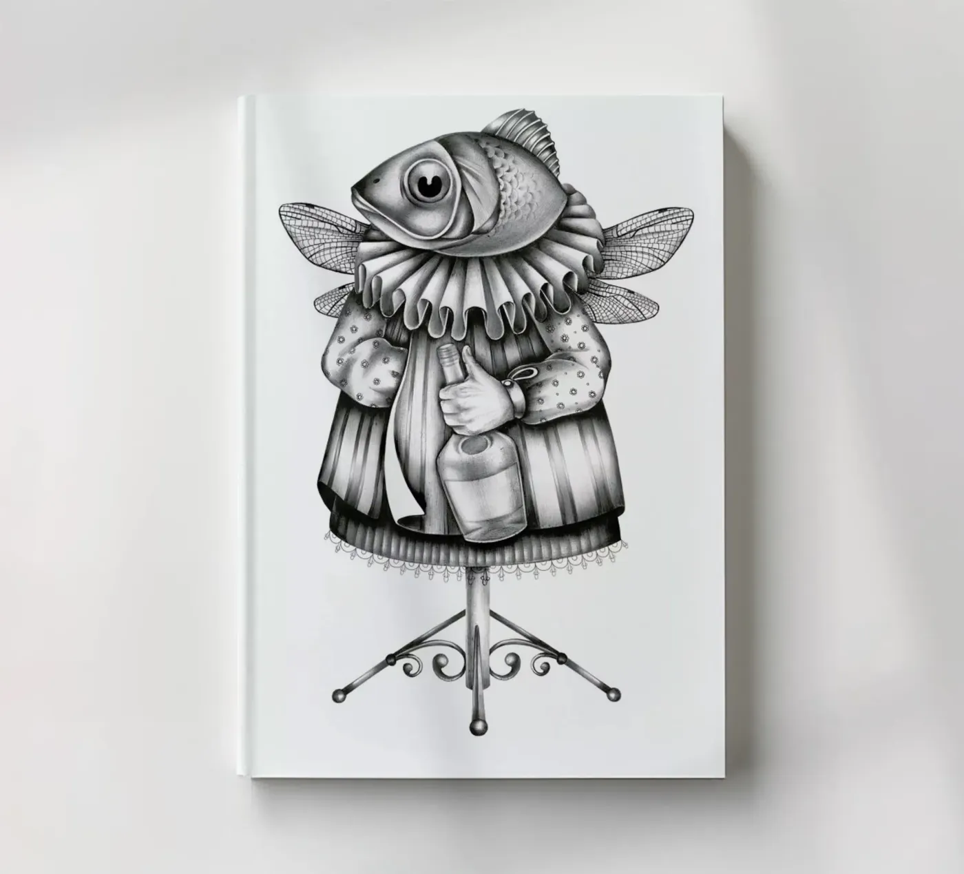 Fish notebook by Maria Vdovichenko