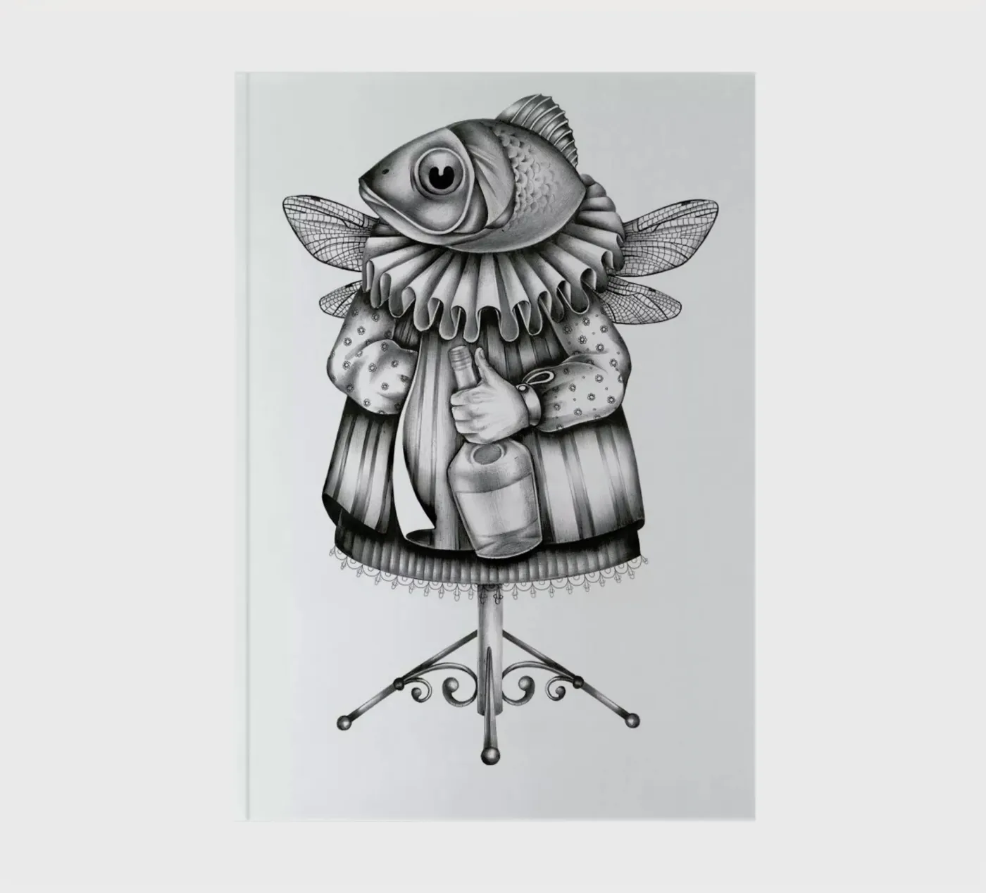 Fish notebook by Maria Vdovichenko
