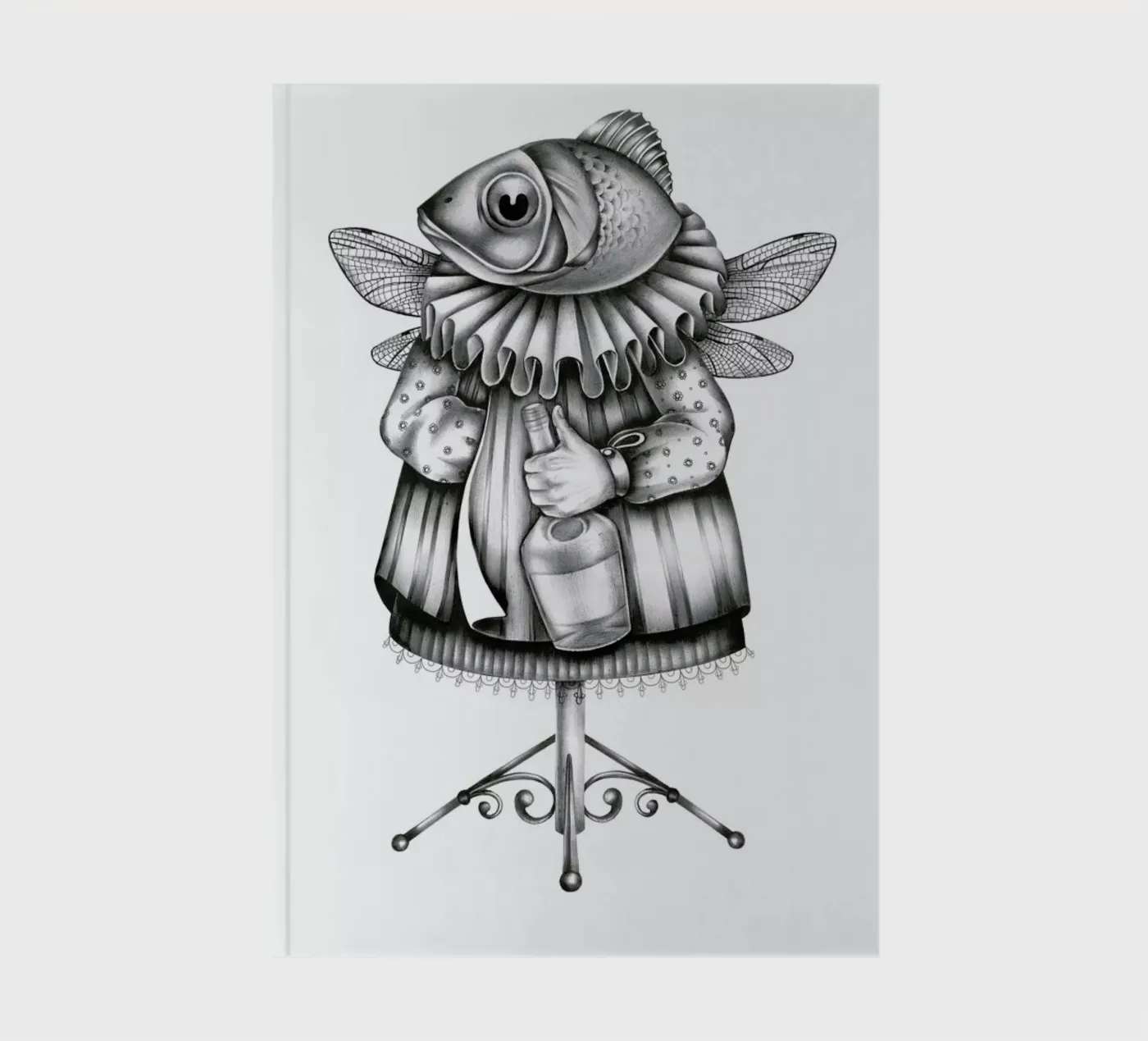 Fish notebook by Maria Vdovichenko