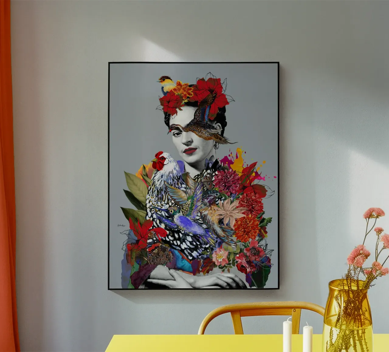 Frida Carmona plexiglass da Ana Paula Hoppe