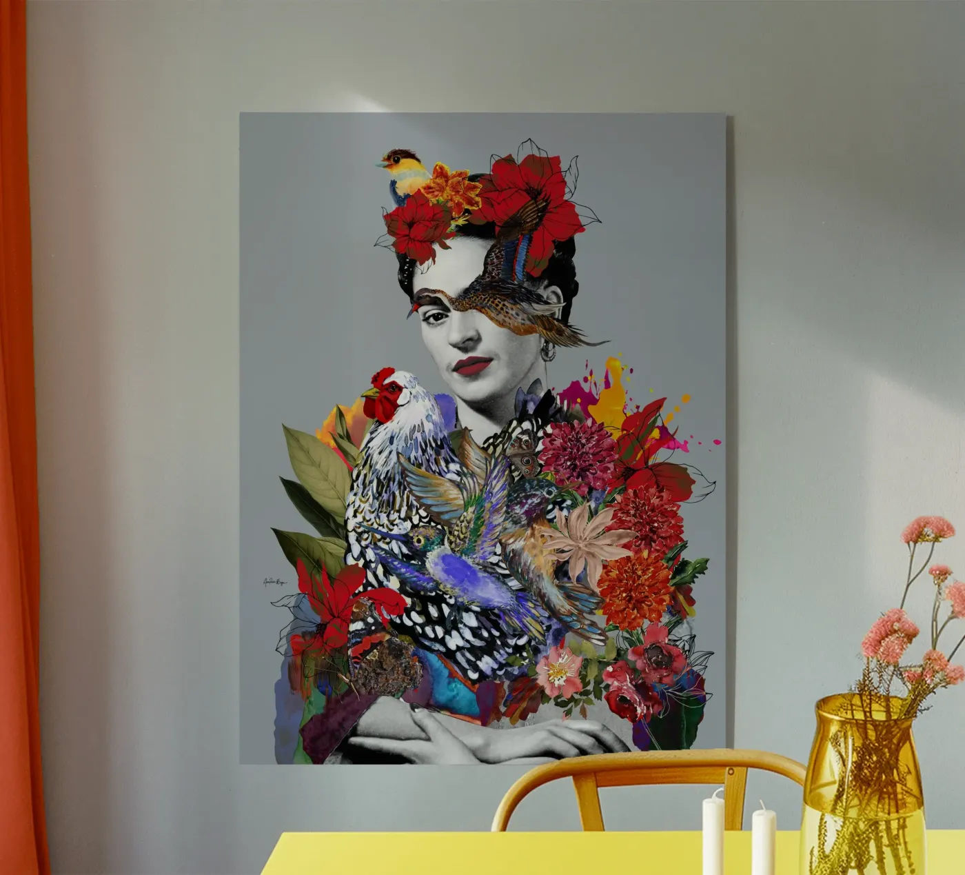 Frida Carmona plexiglass da Ana Paula Hoppe