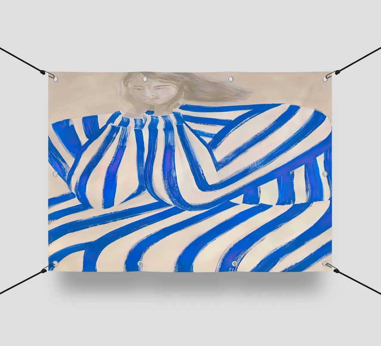 Sofia Lind telo in pvc da Jeff Pinson