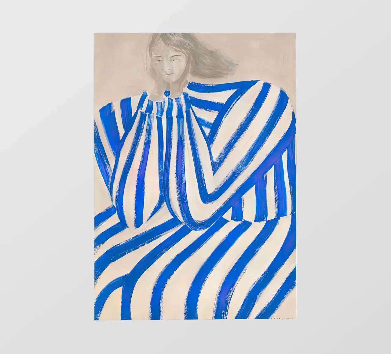 Sofia Lind telo in pvc da Jeff Pinson