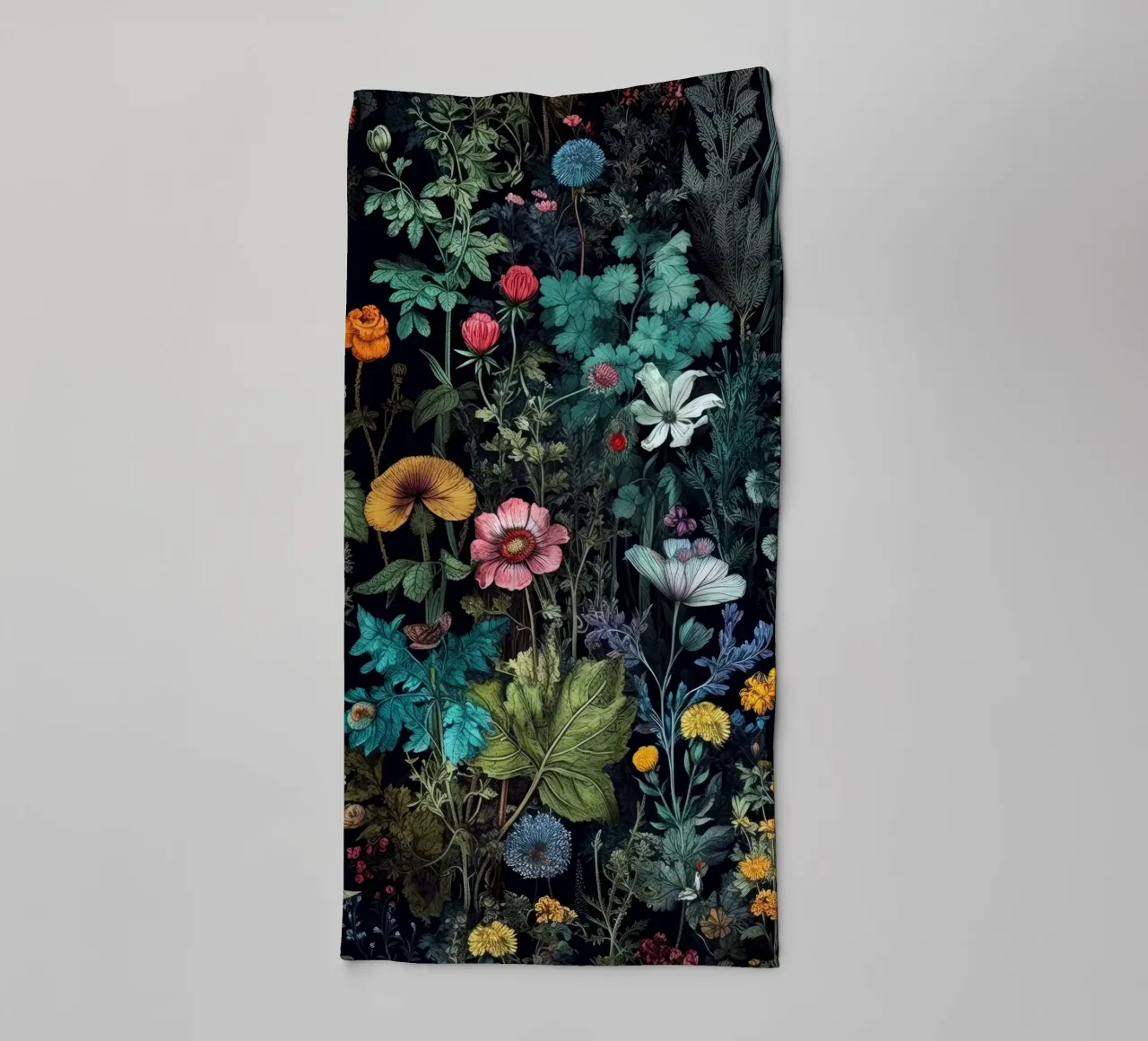 Fiori prato natura arte A asciugamano da bagno da Justyna Jaszke JBJart