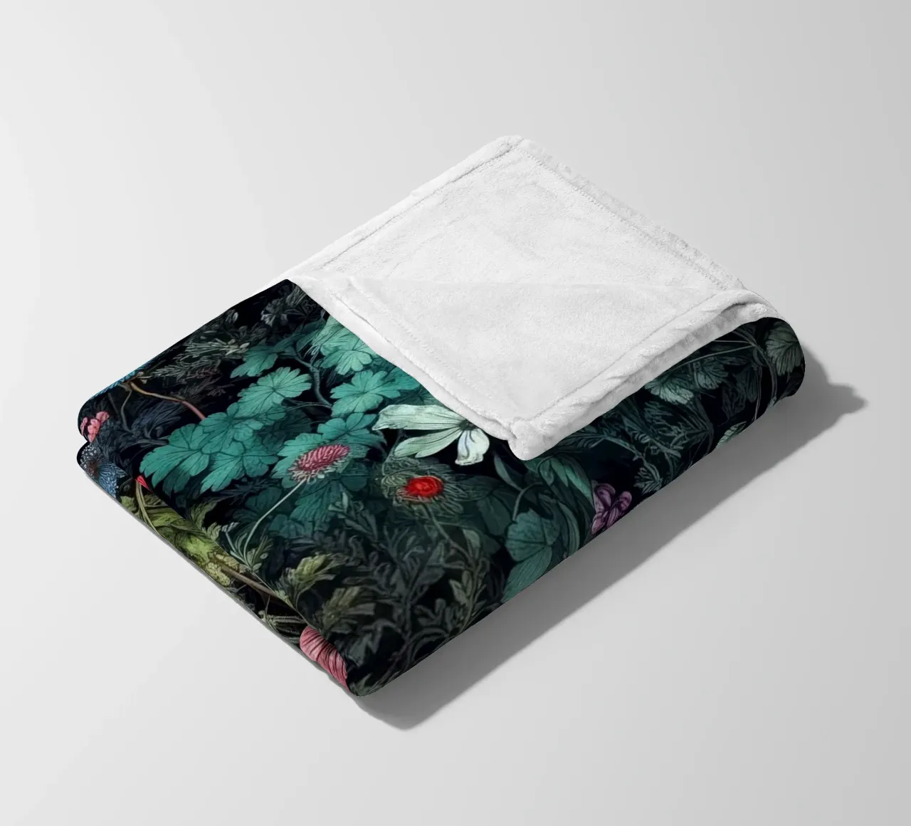 Fiori prato natura arte A coperta in pile da Justyna Jaszke JBJart