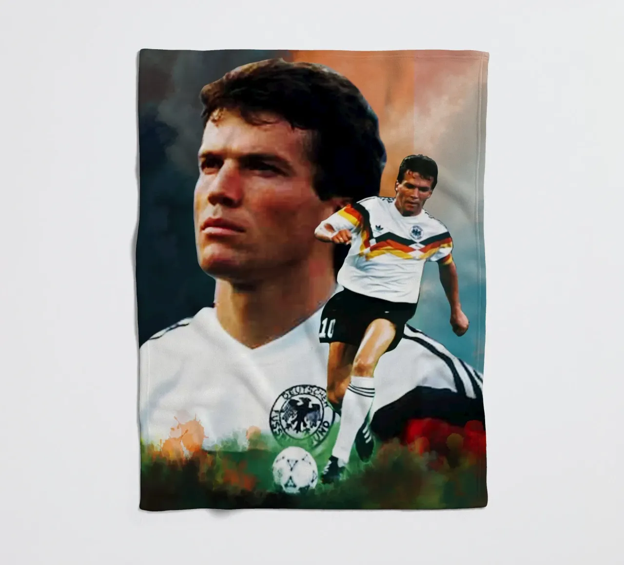 Lothar Matthaus, la leggenda coperta in pile da Lembayung art