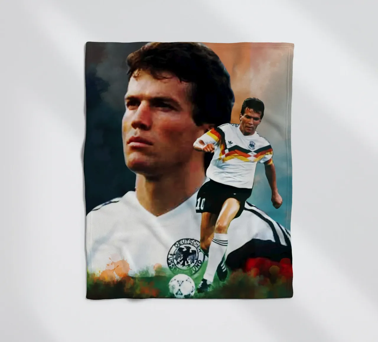 Lothar Matthaus, la leggenda coperta in pile da Lembayung art