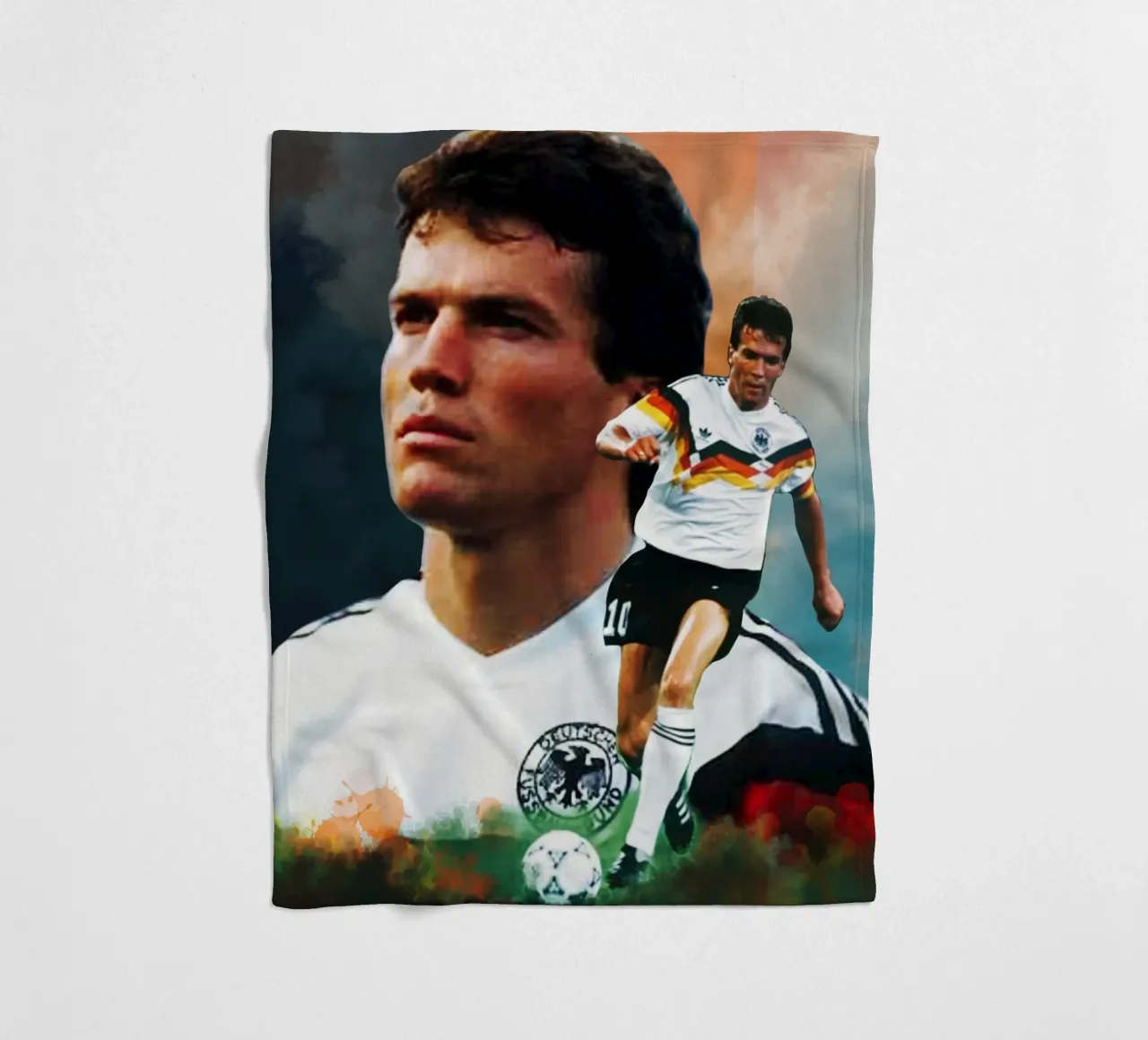 Lothar Matthaus, la leggenda coperta in pile da Lembayung art