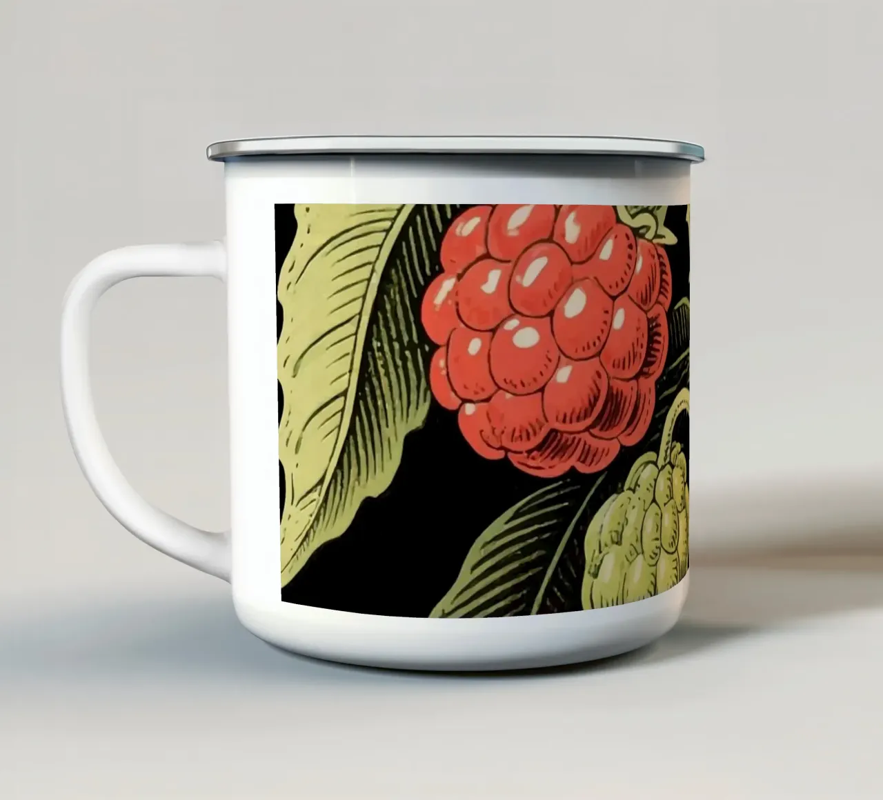 Pianta Natura tazza in smalto da knowledge
