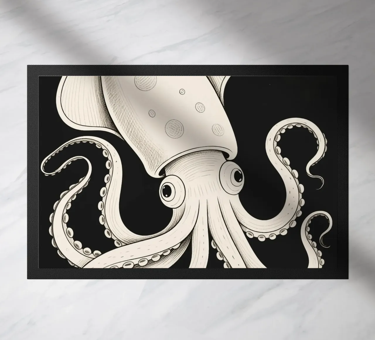 Squid doormat by knowledge
